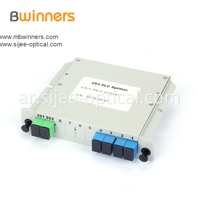 Insertion Module 2x4 Plc Splitter Scapc Connector